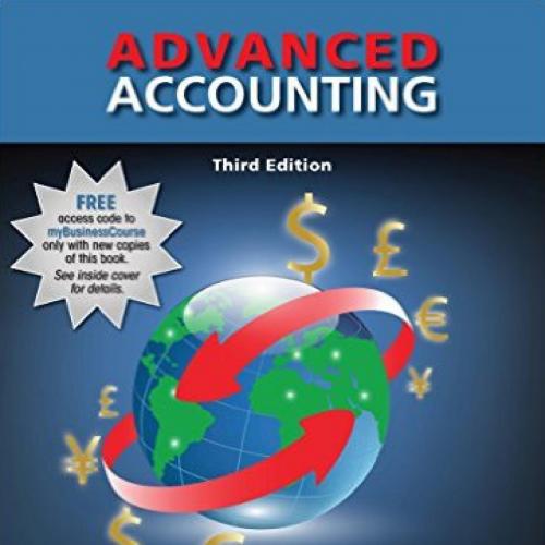 Advanced Accounting, 3rd Edition by Hamlen, Huefner and Largay