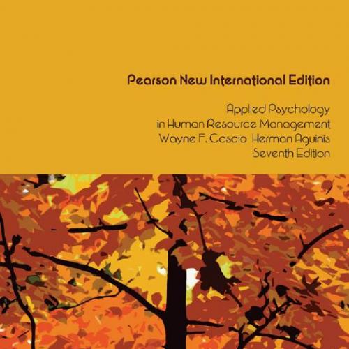 Applied Psychology in Human Resource Management 7th International Edition
