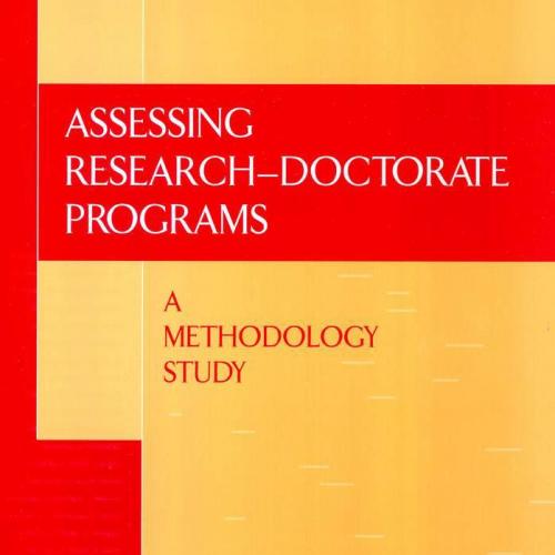 Assessing research-doctorate programs_ a methodology study