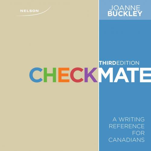 Checkmate A Writing Reference for Canadians 3rd Edition by Joanne Buckley 120Yuan