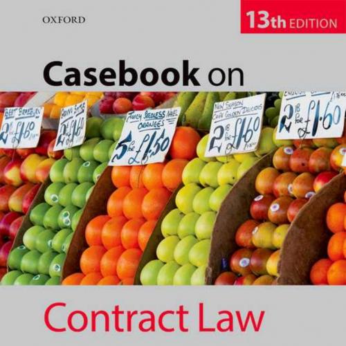 Casebook on Contract Law 13th by Jill Poole