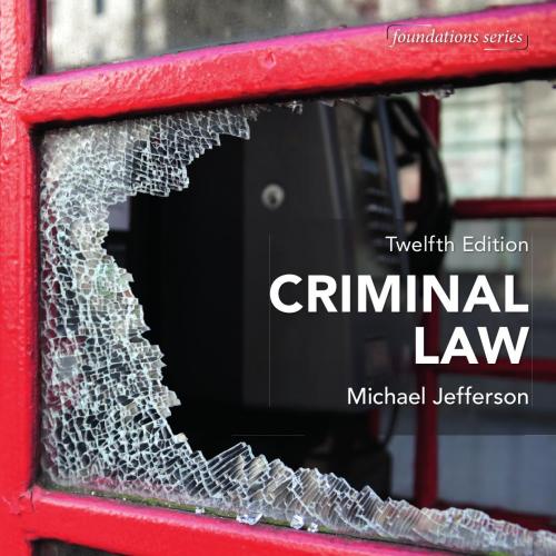 Criminal Law 12th Edition