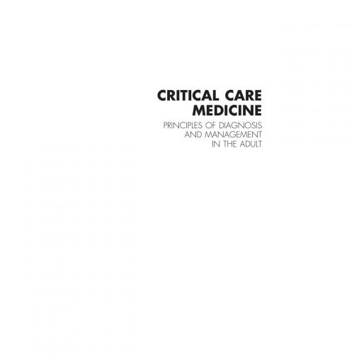 Critical Care Medicine - Joseph Parrillo