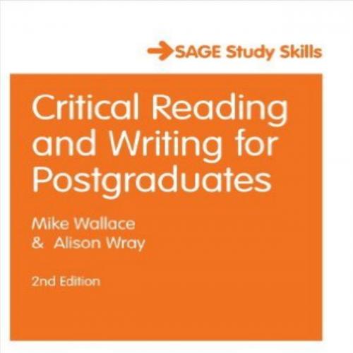 Critical Reading and Writing for Postgraduates 2nd Edition