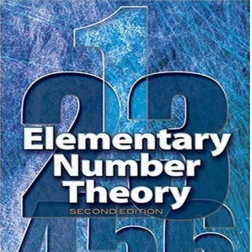 Elementary Number Theory 2nd - Underwood Dudley