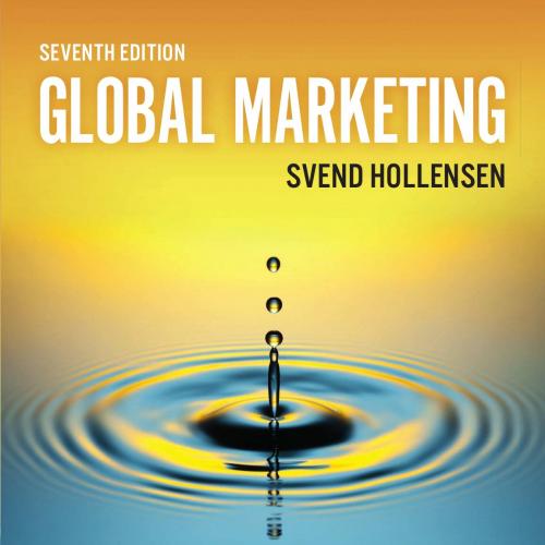 Global Marketing 7th edition by Svend Hollensen