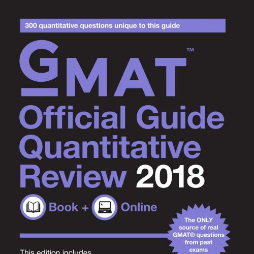 GMAT Official Guide 2018 Quantitative Review, 2nd Edition