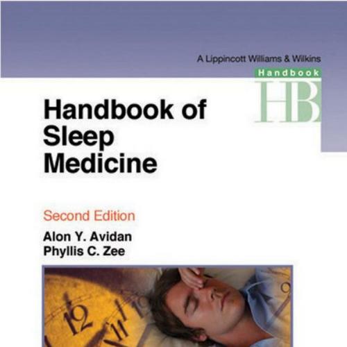 Handbook of Sleep Medicine 2nd Edition