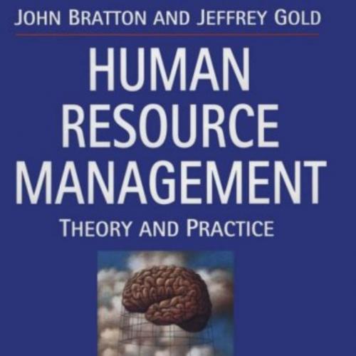 Human Resource Management Theory and Practice 2nd