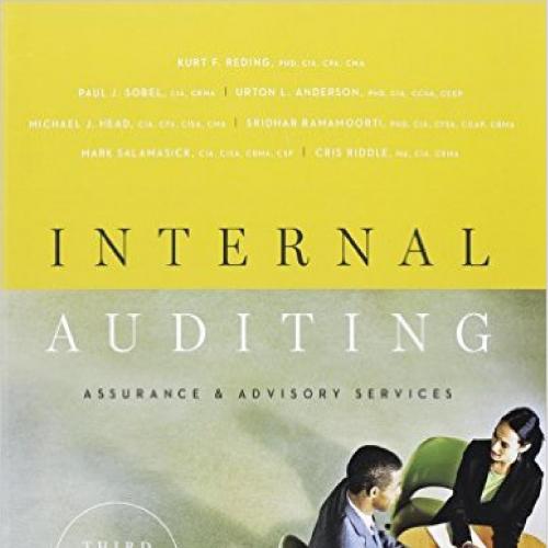 Internal Auditing Assurance & Advisory Services, 3rd Edition