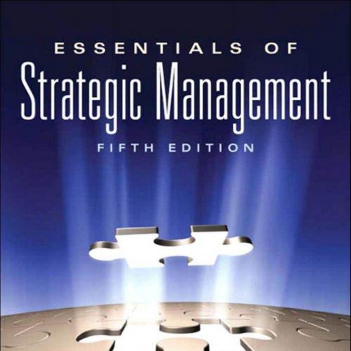 Essentials of strategic management 5th Edition by David Hunger Thomas L. Wheelen - Hunger, J. David & Wheelen, Thomas L_