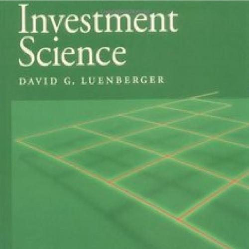 Investment Science By David G. Luenberger