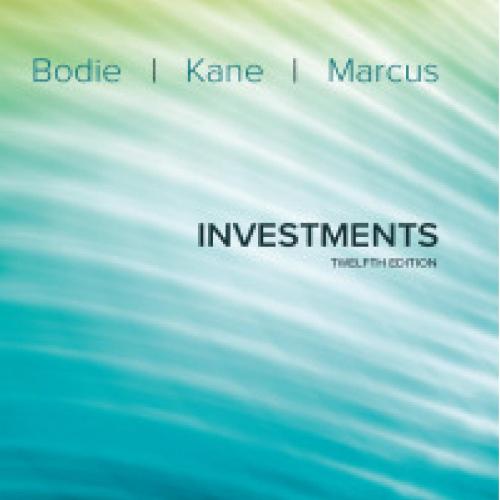 Investments 12th Edition by Zvi Bodie 120Yuan