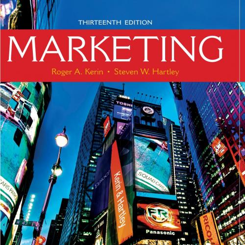 Marketing 13th edition Roger Kerin