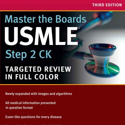 Master the Boards USMLE Step 2 CK, 3rd Edition
