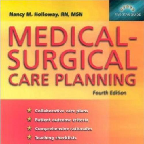 Medical-Surgical Care Planning 4th Edition
