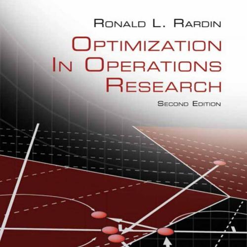 Optimization in Operations Research 2nd Edition - Wei Zhi