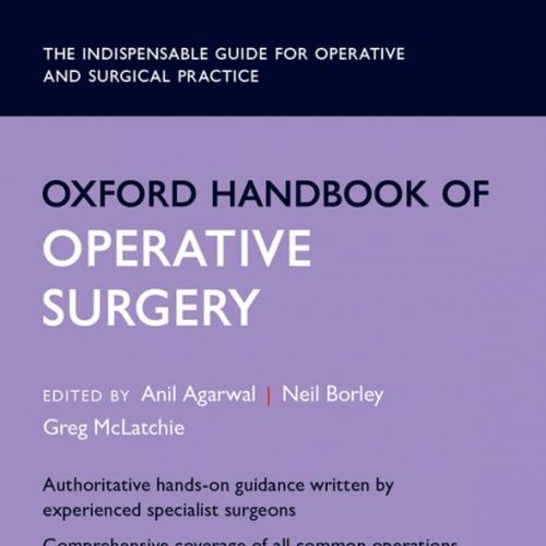 Oxford Handbook of Operative Surgery 3rd Edition