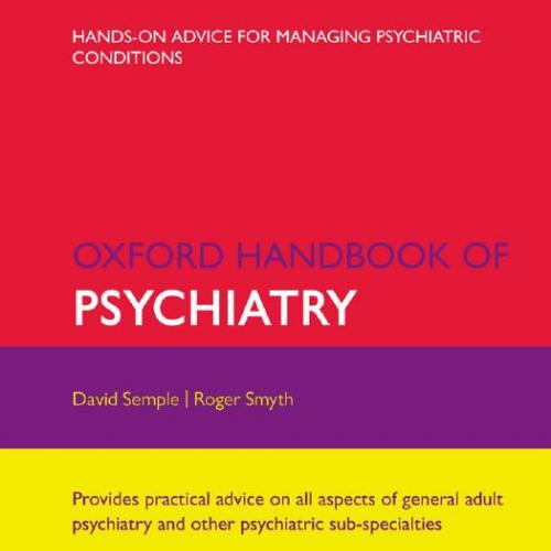 Oxford Handbook of Psychiatry, 3rd Edition