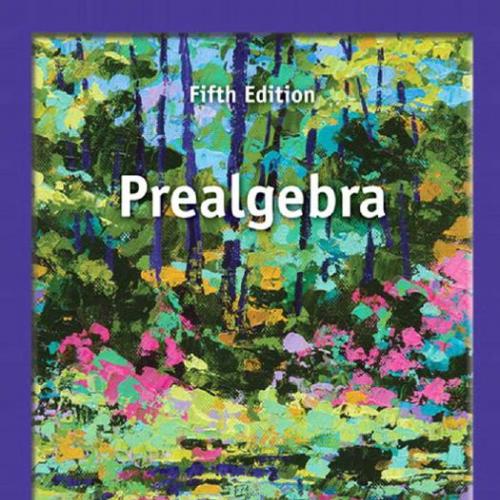 Prealgebra 5th Edition by Margaret L. Lial & Diana L. Hestwood