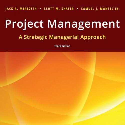 Project Management A Strategic Managerial Approach, 10th