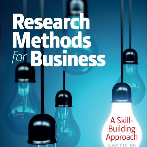 Research Methods for Business-Wei Zhi