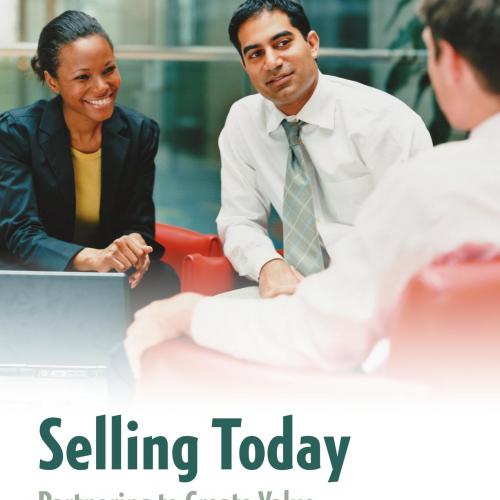 Selling Today Partnering to Create Value 14th Edition by Gerald L. Manning