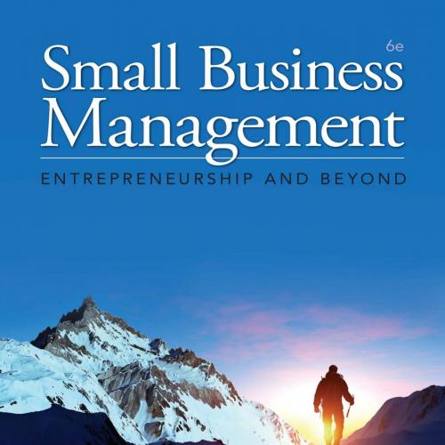 Small Business Management Entrepreneurship and Beyond 6th Edition - Wei Zhi