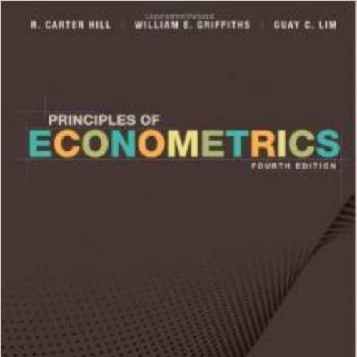 (Solutions Manual)Principles of Econometrics, 4th Edition 120Yuan