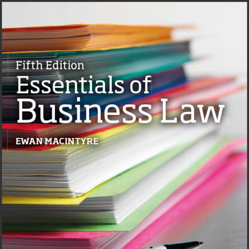 （TB）Essentials of Business Law, 5th Edition.zip