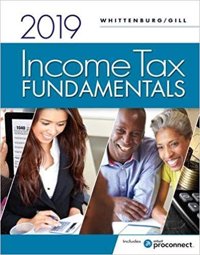 (TB)Income Tax Fundamentals 2019 37th Edition.zip