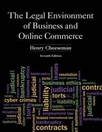 (TB)Legal Environment of Business, The, 7th Edition.zip