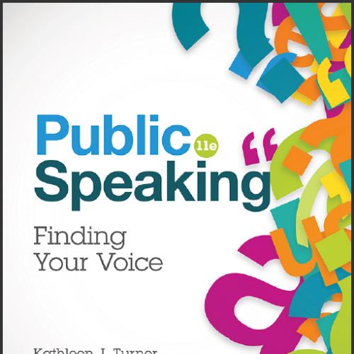 (Test Bank)Public Speaking 11th Edition by Kathleen J. Turner.zip