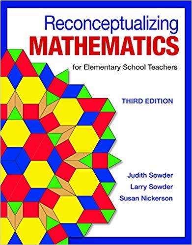 (Test Bank)Reconceptualizing Mathematics for Elementary School Teachers 3rd Edition by Judith Sowder.exe