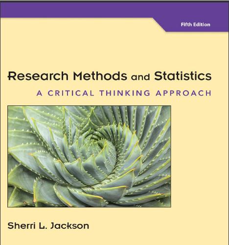 (Test Bank)Research Methods and Statistics A Critical Thinking Approach , 5th Edition.zip