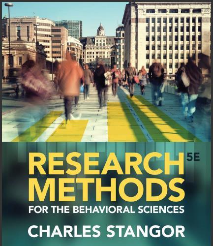 (Test Bank)Research Methods for the Behavioral Sciences , 5th Edition by Frederick J Gravetter.zip