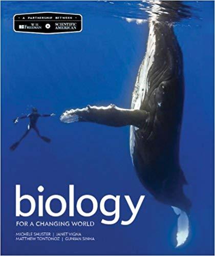 (Test Bank)Scientific American Biology for a Changing World with Core Physiology 2nd Edition .zip
