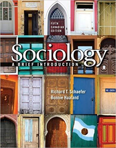 (Test Bank)Sociology A Brief Introduction 5th Canadian Edition by Schaefer.zip