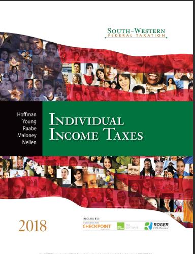 (Test Bank)South-Western Federal Taxation 2018 Individual Income Taxes, 41st Edition.zip
