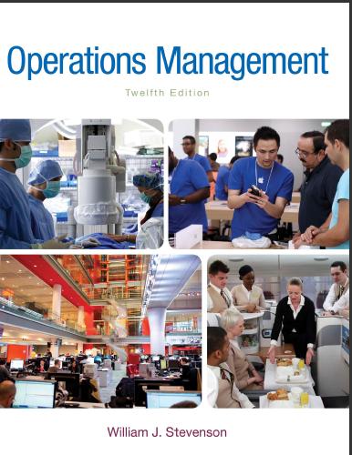 (Excel Solutions)Operations Management 12th Edition by William J Stevenson.zip