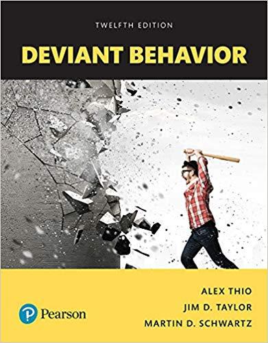 (IM)Deviant Behavior, Books a la Carte, 12th Edition Alex Thio.zip