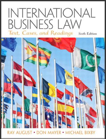 (IM)International Business Law 6th Edition by Ray A. August.zip