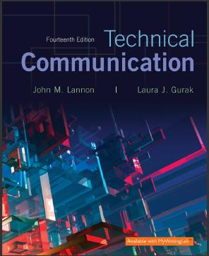 (IM)Technical Communication 14th Edition by John M. Lannon.zip
