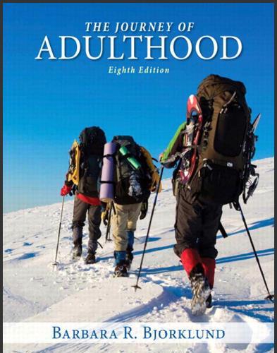 (IM)The Journey of Adulthood 8th Edition by Barbara R. Bjorklund.zip