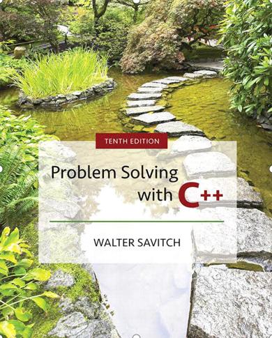 (PPT)Problem Solving with C++, 10th Edition Walter Savitch.zip