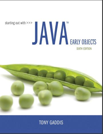 (PPT)Starting Out with Java Early Objects, 6th Edition Tony Gaddis.zip