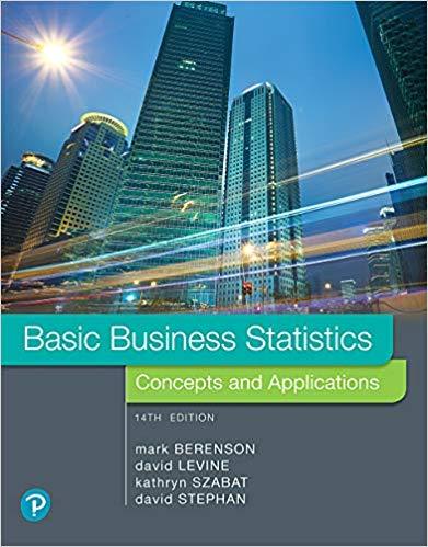 （SM）Basic Business Statistics Concepts and Applications 14th.zip