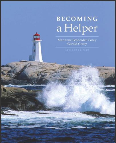 (SM)Becoming a Helper 7th Edition by Marianne Schneider Corey .zip