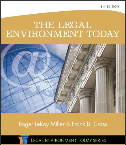(SM)The Legal Environment Today, 8th Edition.zip