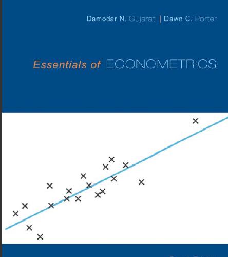 (Solution Manual)Essentials of Econometrics 4th Edition by Gujarati.zip